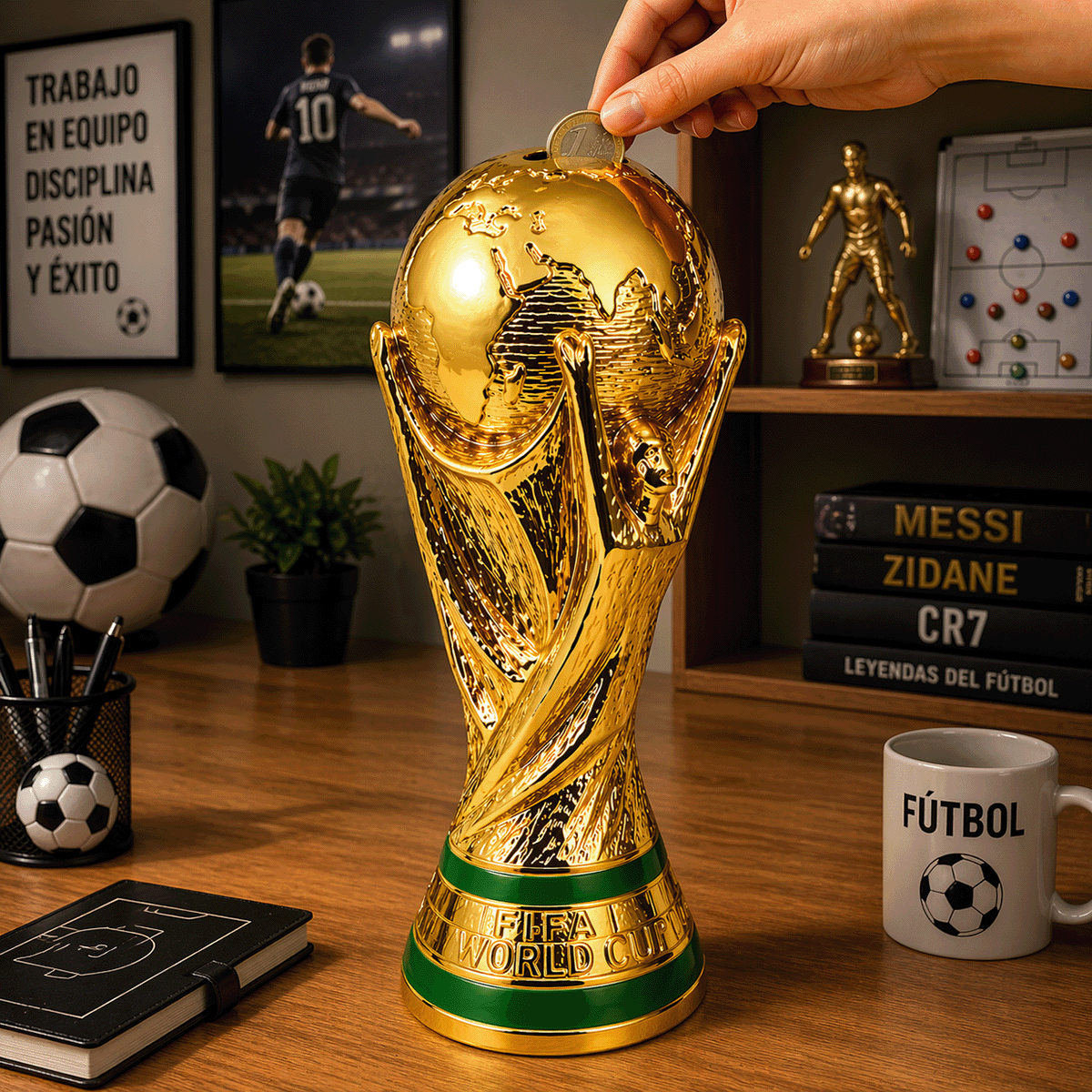 Alcancia Trofeo Copa del Mundo FTAL01